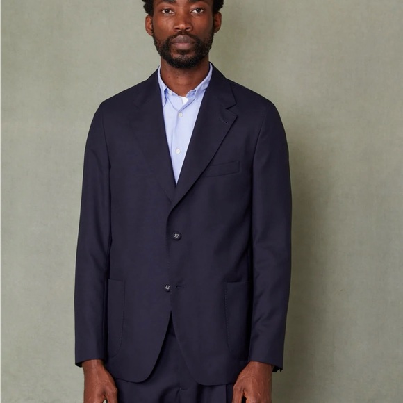 Officine Generale Dark Blue Blazer
